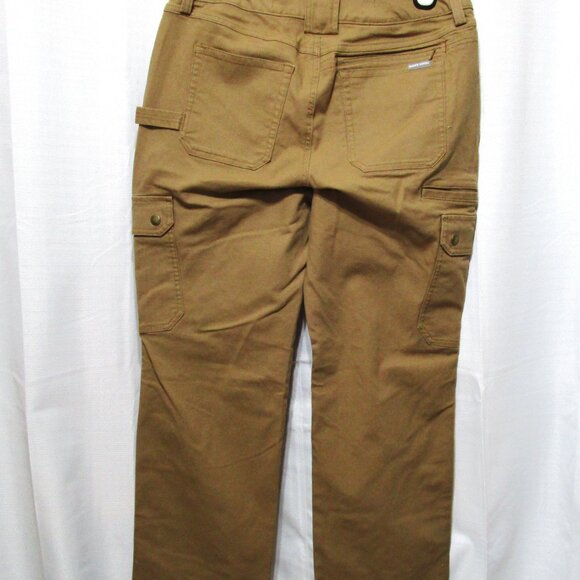 Duluth Trading Co Cargo Pants Women 10 X 33 Flex Fire Hose Relaxed Curvesetter - Picture 8 of 11